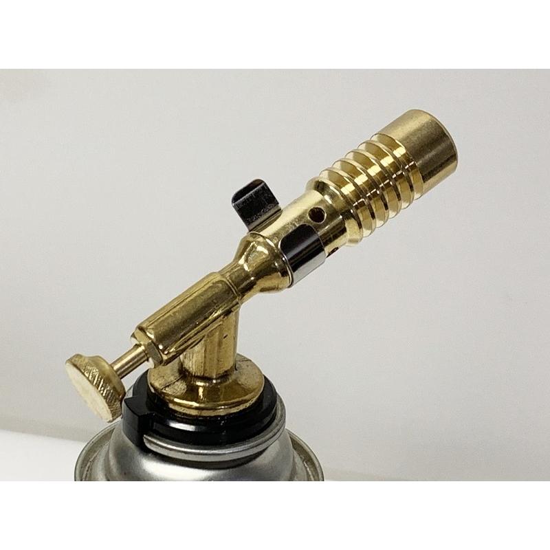 真鍮製 ガストーチ バーナー カセットガス用 TT-612 : GNC SHOP