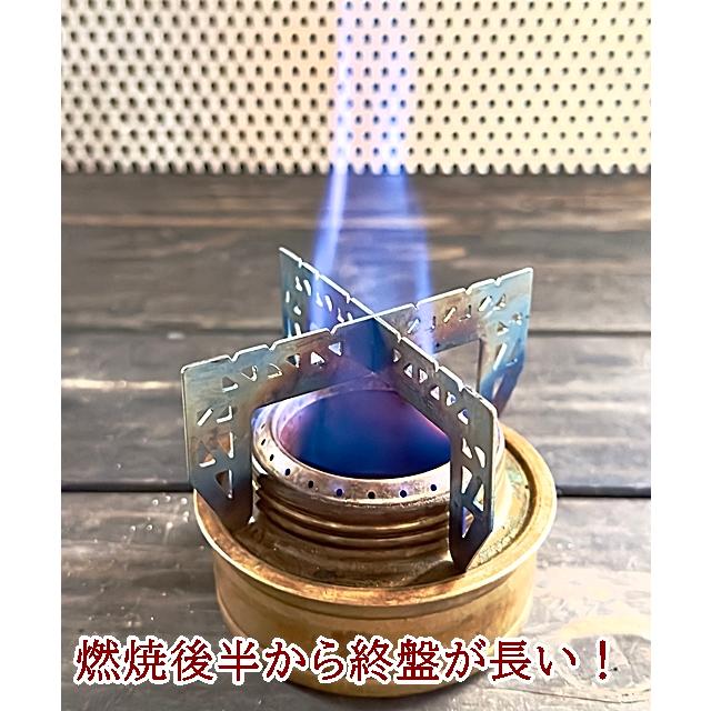 アルコールストーブに！燃焼が長持ちするウィック トランギアなどの