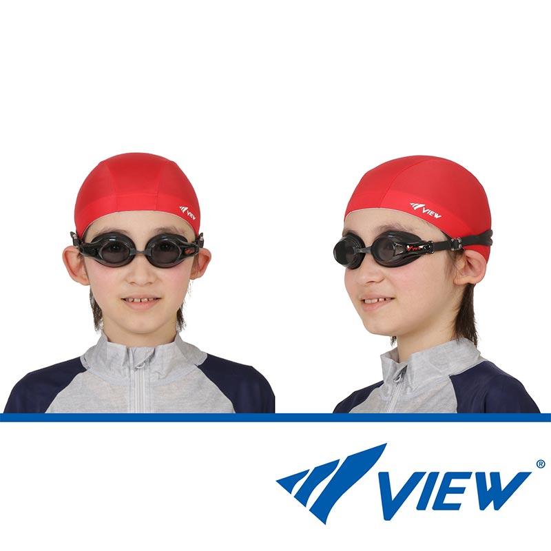 VIEW/ビュー キッズ スイミングゴーグル ゴーグル 小学生用 小学校全学年対応 6-12歳用 水中めがね ケース付き 水泳 競泳 プール V722J SS-2 | ブランド登録なし | 11