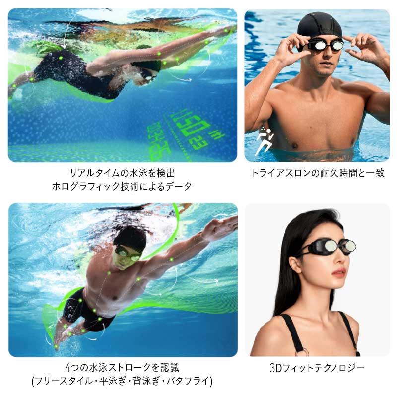 Holoswim ホロスイム 競技用 スイムゴーグル グッドデザイン賞 AR 