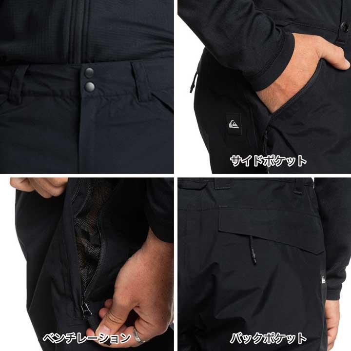 Quiksilver（クイックシルバー） スノーパンツ メンズ ベンチ