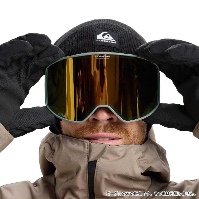 Quiksilver（クイックシルバー） メンズ 平面 スノーゴーグル STORM AF