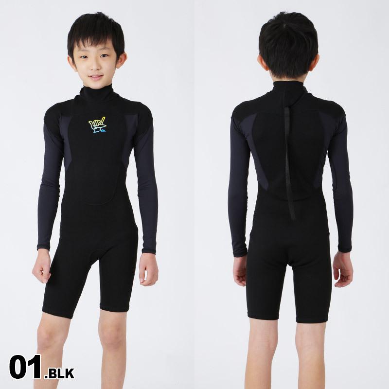 【SALE】 QUIKSILVER/クイックシルバー キッズ ウォータースーツ ウェットスーツ ネオプレン 1mm 海水浴 サーフィン スノーケリング KWT202901｜ocstyle｜02