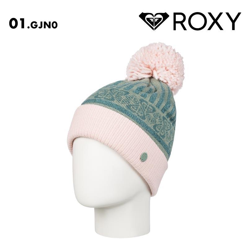 ROXY（ロキシー） キッズ ジュニア ニット帽 ボンボン ポンポン付き