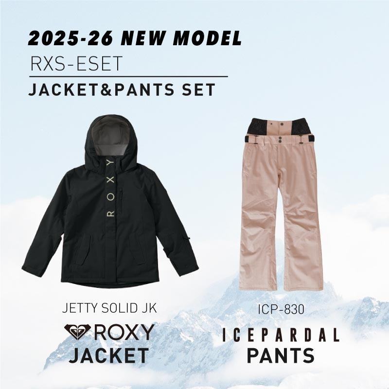 ROXY ジャケット×ICEPARDAL パンツ ロキシー スノーボードウェア レディース 上下セット RXS-E SET（GRJTJ03006&ICP-830） | ROXY | 15