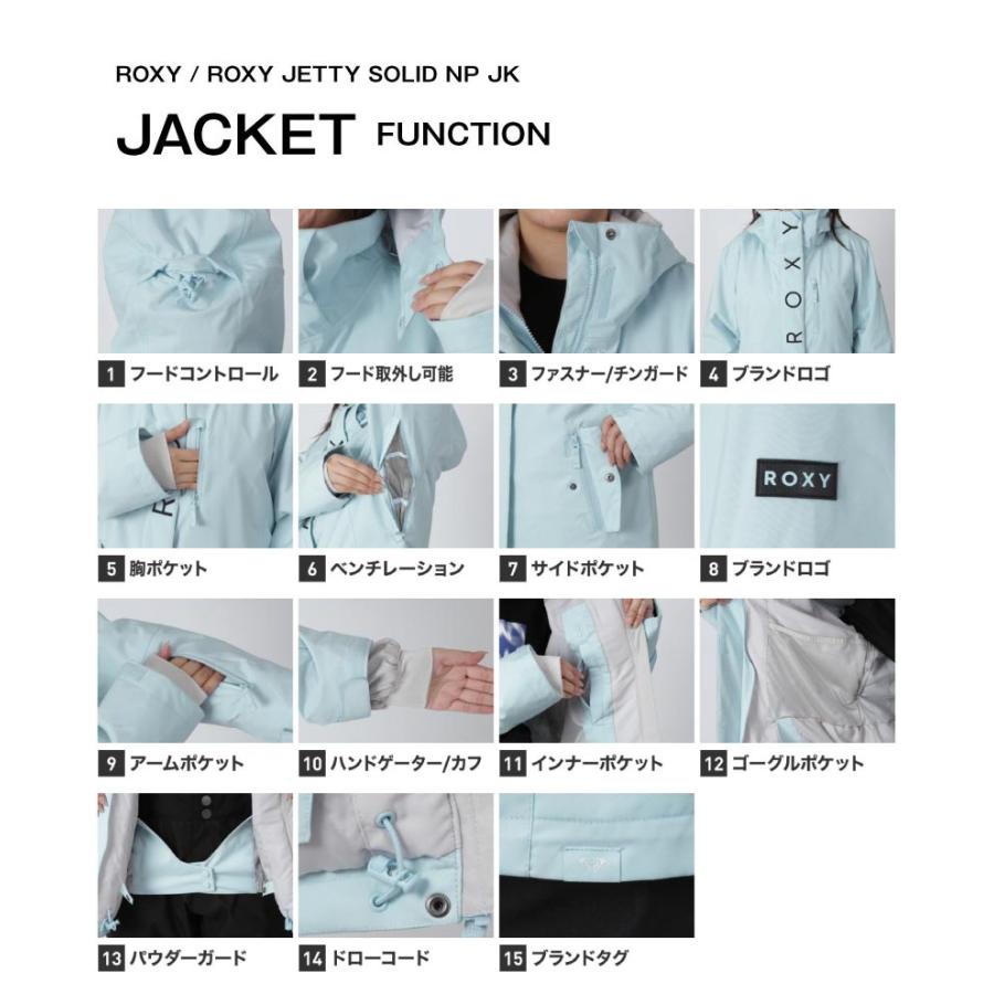 ROXY ジャケット×ICEPARDAL パンツ ロキシー スノーボードウェア レディース 上下セット RXS-E SET（GRJTJ03006&ICP-830） | ROXY | 21