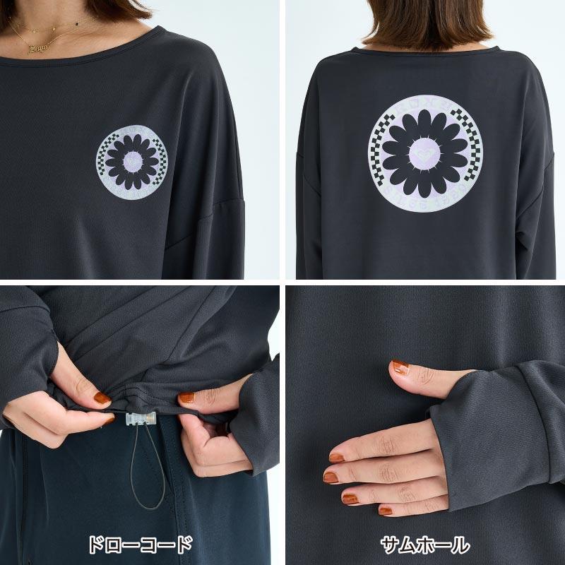 ROXY（ロキシー） ラッシュガード 長袖 レディース WILD FLOWER 2025