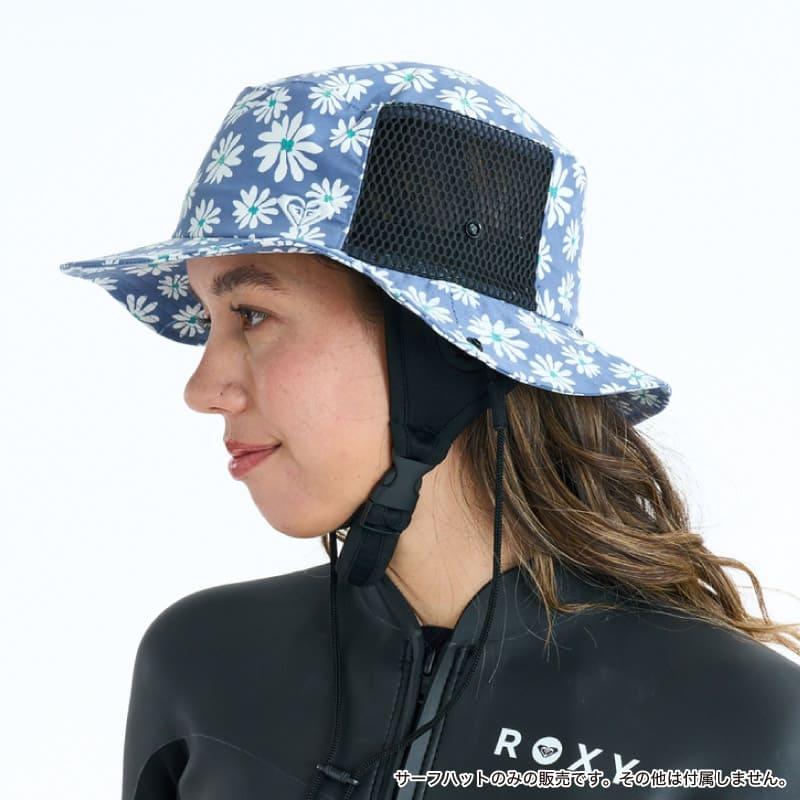 ROXY ロキシー　サーフハットサンハット グレー 首元カバー付き定価¥6600 ROXY ロキシー サーフハットサンハット グレー 首元カバー付き定価