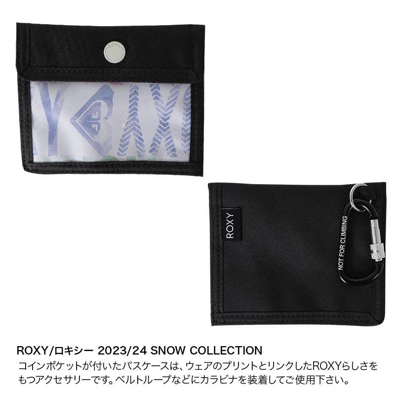 ROXY（ロキシー） パスケース カラビナ付 小物入れ リフト券入れ