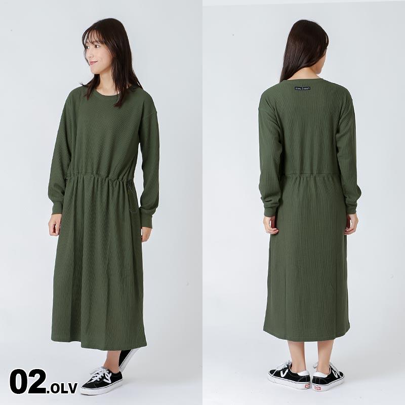 ROXY（ロキシー） ワッフルワンピース ロングワンピース RDR234801