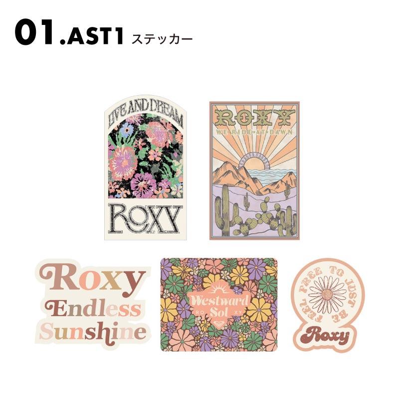 ROXY（ロキシー） ロゴ ステッカー SURF DIVA 2024 転写ステッカー