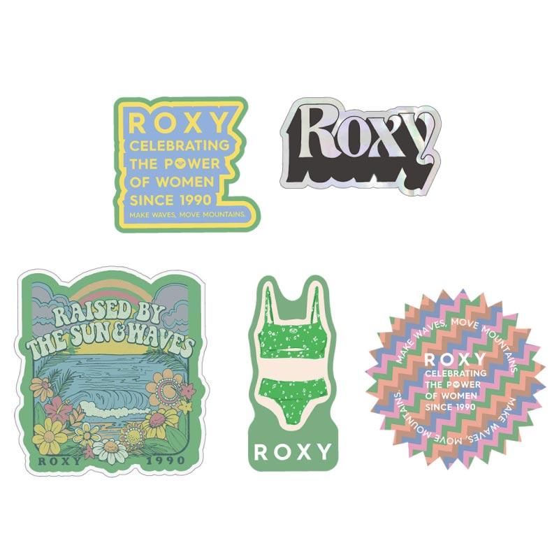 ROXY（ロキシー） ロゴ ステッカー SURF DIVA 2024 転写ステッカー