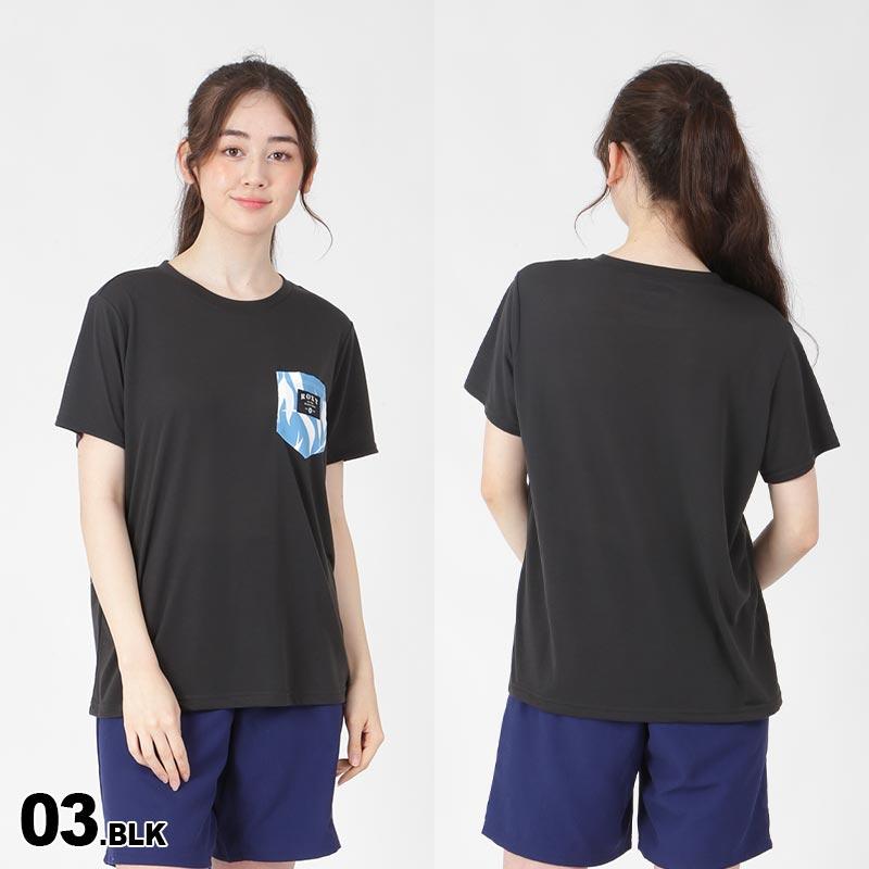ROXY/ロキシー レディース 半袖 ラッシュガード Tシャツ 速乾 UVカット 