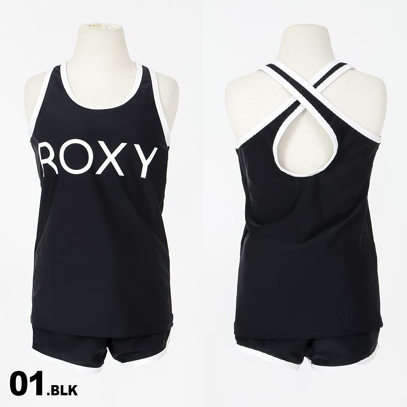 ROXY/ロキシー キッズ 水着 上下 2点セット 上下セット セパレート タンキニ スイムウェア ビーチ プール 女の子 スクール水着 TSW231100｜ocstyle｜02