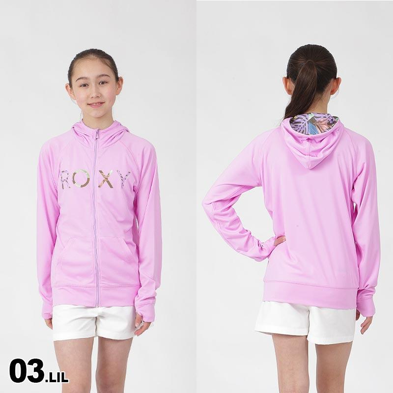 ROXY（ロキシー） キッズ ラッシュガード パーカー ジップアップ