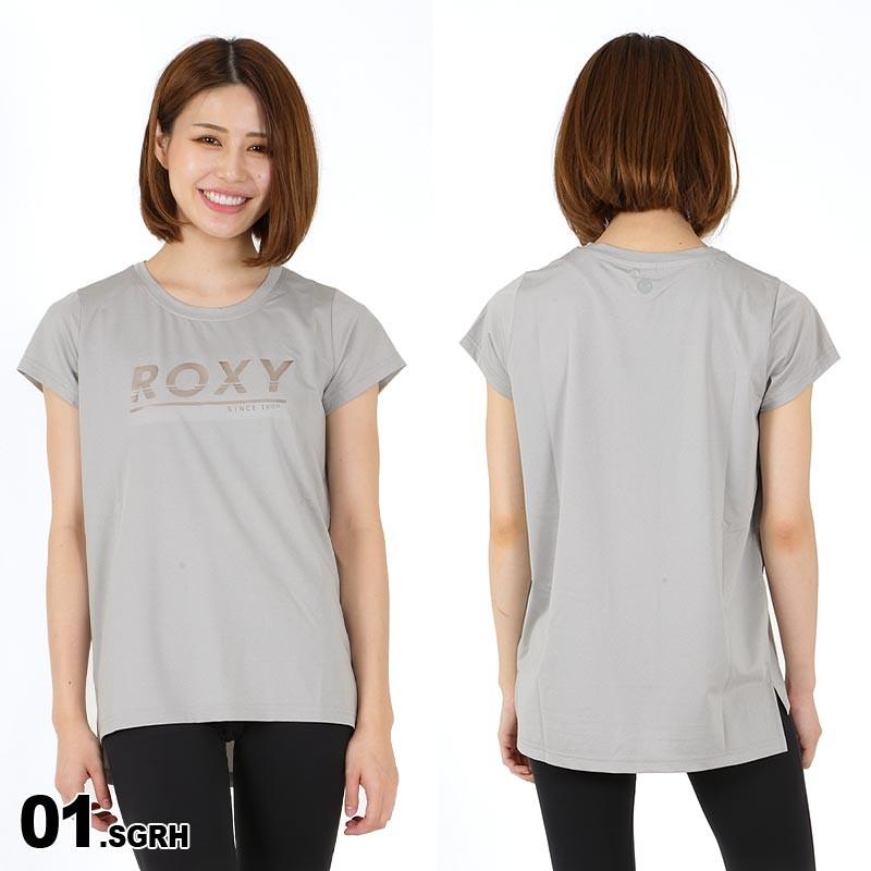 Roxy ロキシー レディース 半袖 Tシャツ ティーシャツ トップス クルーネック フィットネスウェア スポーツウェア Uvカット ロゴ 吸汗速乾 Rst Oc Style Paypayモール店 通販 Paypayモール