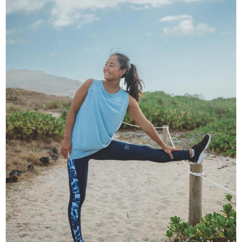 ROXY（ロキシー） レギンス レディース 水陸両用 速乾 UVカット 無地