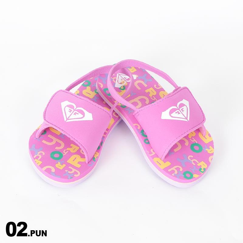 ロキシー キッズ ビーチサンダル ビーサン ペタサンダル コンフォートサンダル ビーチ 海水浴 プール ジュニア 子供用 女の子 ピンク 12cm TSD231241 ROXY | ROXY | 04