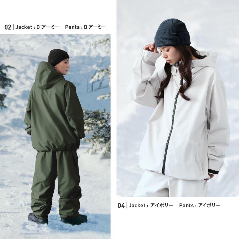 ポンタぺス 予約 早期購入特典付 スノーボードウェア 上下セット