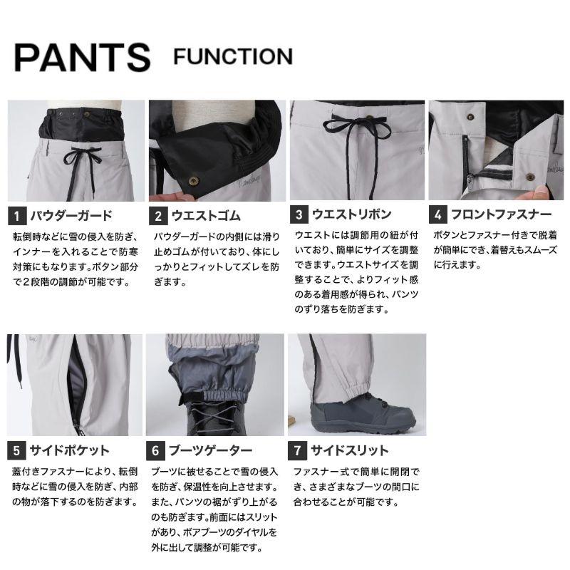 《上下で9，900円》 スノーボードウェア メンズ レディース 上下セット スキーウェア スノボ 撥水 ジャケット パンツ ウェア 冬 おしゃれ オーバーサイズ PN-2601_38