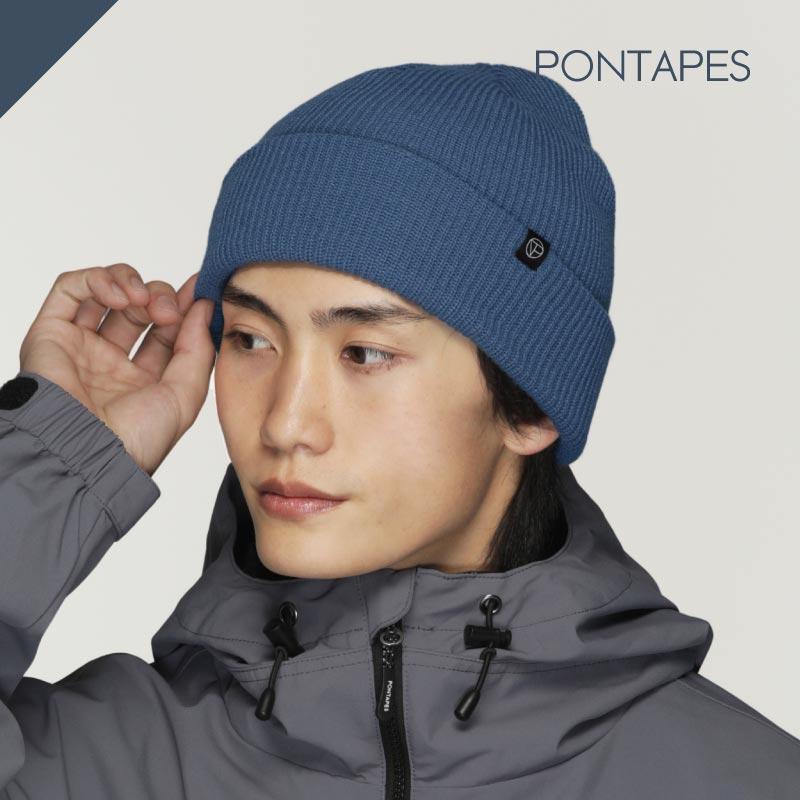 ポンタぺス（PONTAPES） スノーボード ニット帽 メンズ レディース