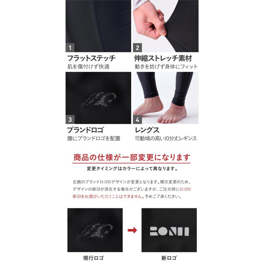 ポンタぺス（PONTAPES） ラッシュガード レギンス トレンカ メンズ 夏