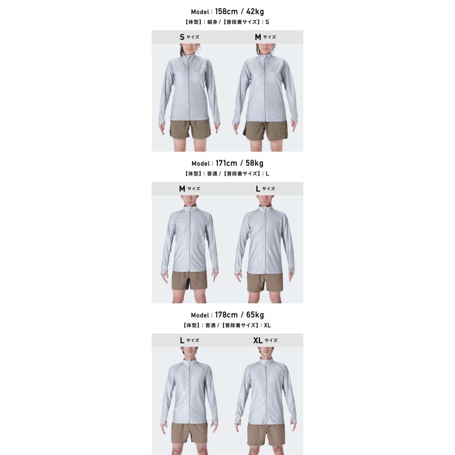 ポンタぺス（PONTAPES） ラッシュガード メンズ 長袖 フードなし