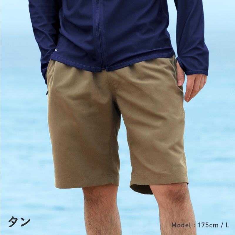 サーフパンツ メンズ 水着 ロング丈 一体型インナーメッシュ付 ボードショーツ サーフショーツ 海パン 速乾 男性用 水陸両用 紫外線対策 大きい PR-4990 | ポンタぺス | 18