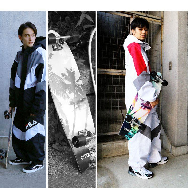 ポンタぺス サーフボード クルーザー コンプリートデッキ 30