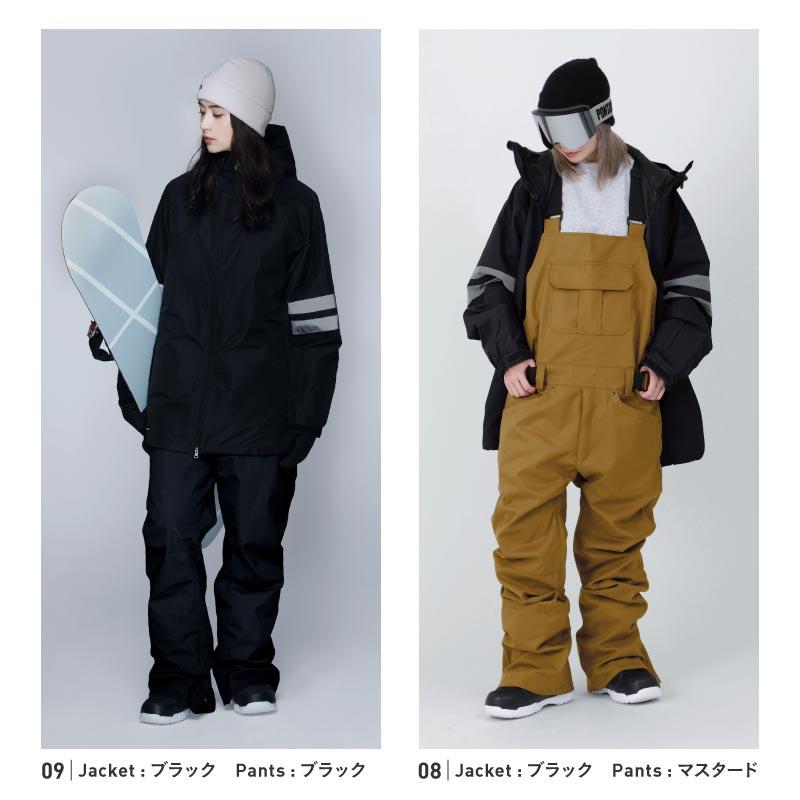 【ICEPARDAL】スノーボードウェア:オーバーオール (女性用) ICEPARDAL（アイスパーダル） スノーボードウェア ビブパンツ