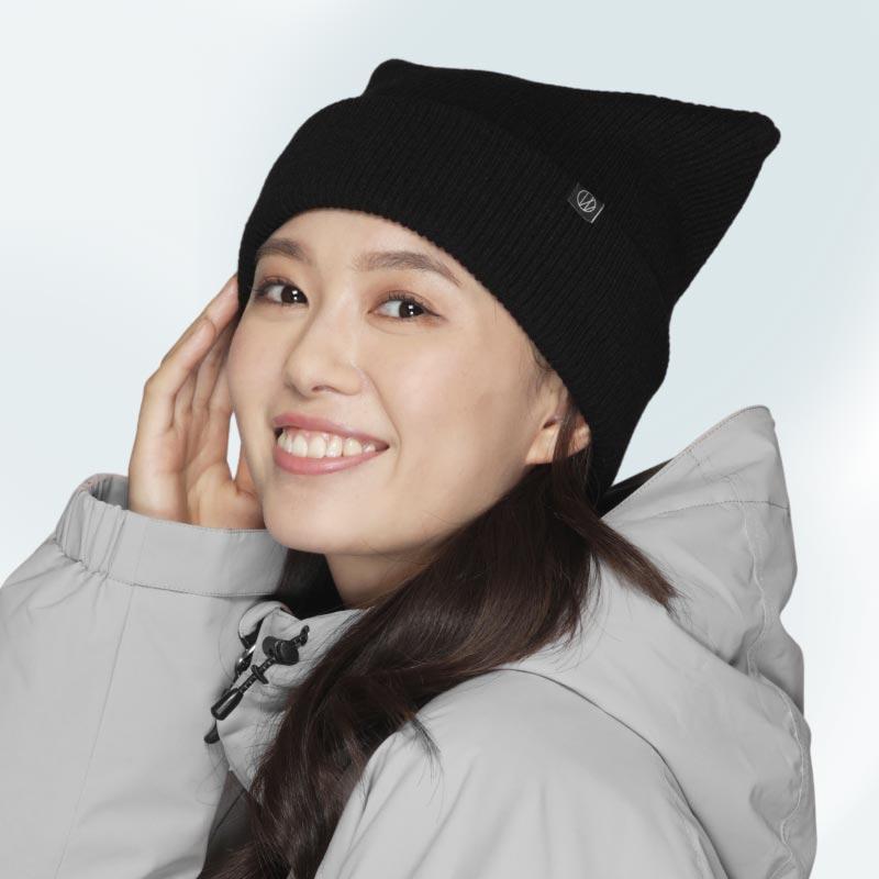 ICEPARDAL（アイスパーダル） ニット帽 猫耳 レディース ねこみみ ねこ