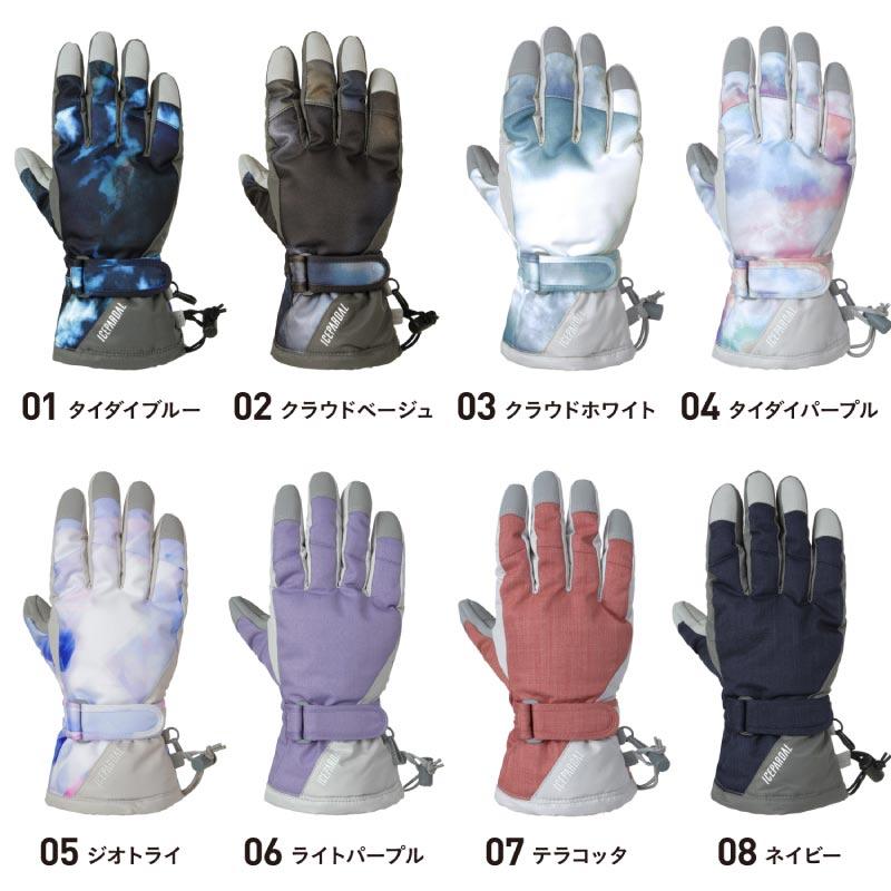 ICEPARDAL スノーグローブ レディース スキー グローブ インナー ICEPARDAL スノーグローブ レディース スキー グローブ インナー