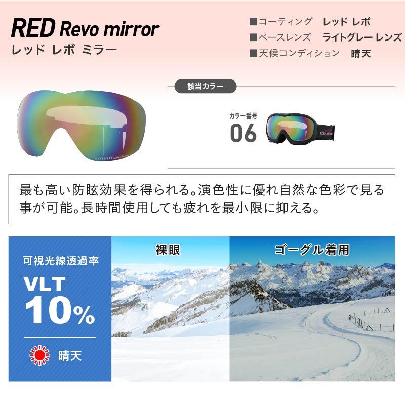 ICEPARDAL（アイスパーダル） スノーボード ゴーグル レディース UV