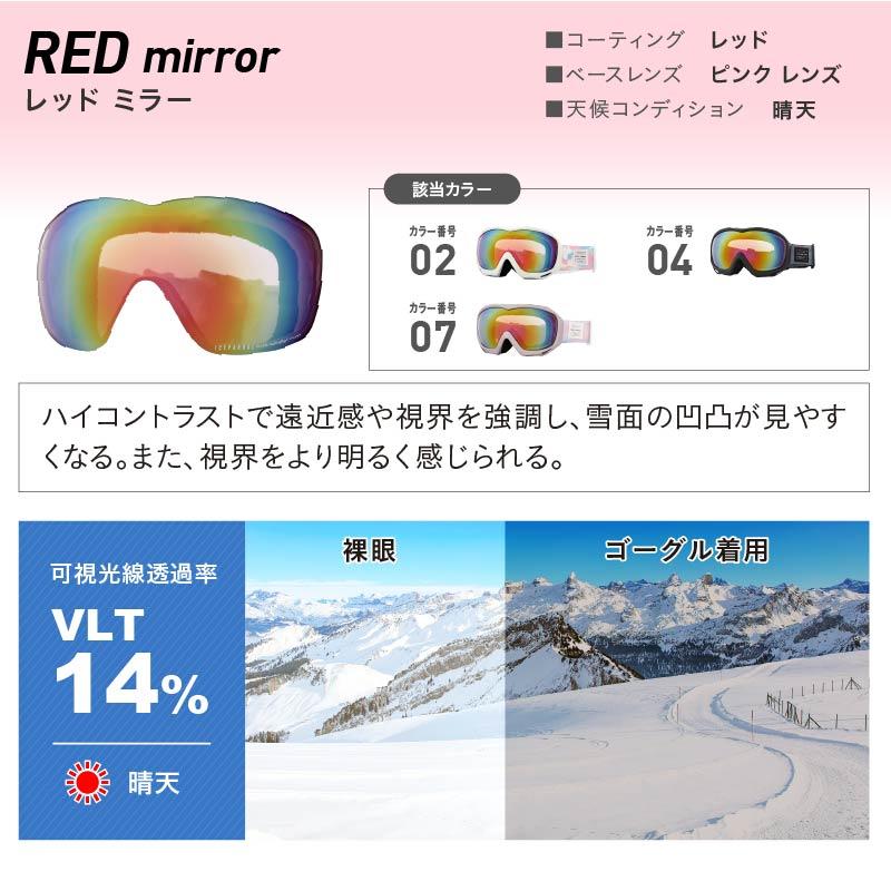 ICEPARDAL（アイスパーダル） スノーボード ゴーグル レディース UV