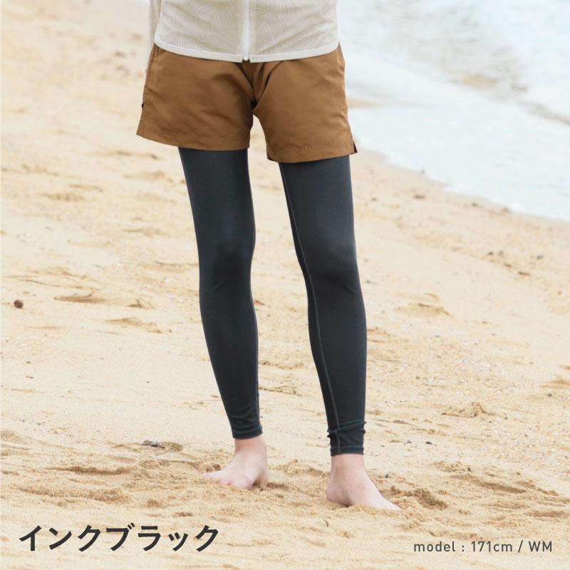 ラッシュガード レギンス レディース 2足セット 夏 水着用 水陸両用 スイムレギンス UPF50+ 耐塩素 体型カバー UVカット98％ 日焼け防止 IR-9600 | ICEPARDAL | 10