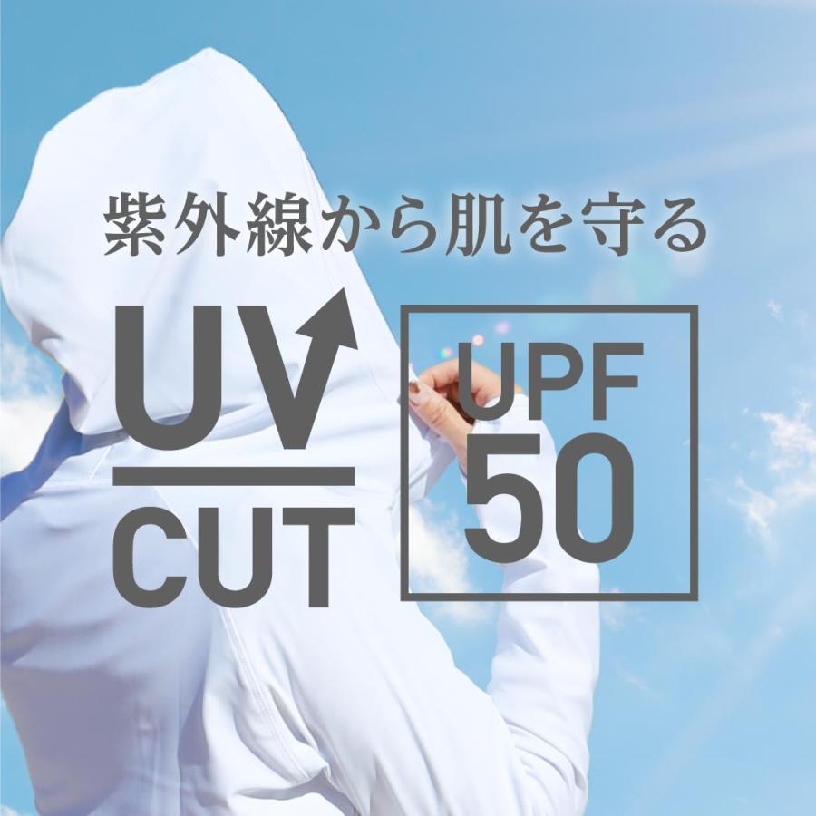 ラッシュガード レディース 長袖 Tシャツ ロング丈 冷感 オーバーサイズ UPF50＋ UVカット 水着 体型カバー 水陸両用 フィットネス ジムウェア 速乾 IF-142 | ICEPARDAL | 12