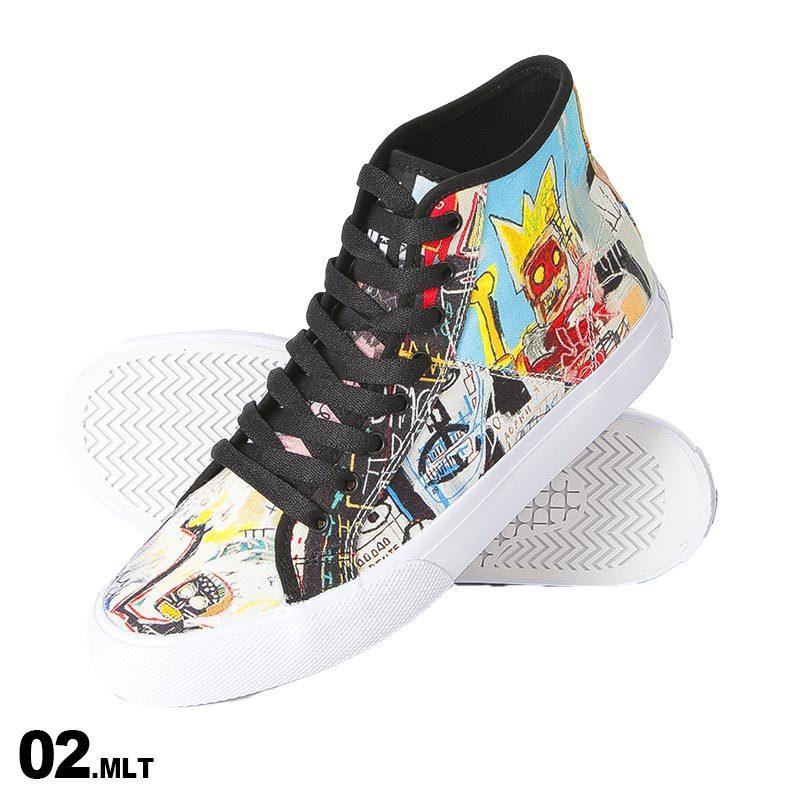 Dc Shoes ディーシー メンズ シューズ スニーカー 靴 くつ ハイカット B系 Basquiat バスキア コラボモデル Dm Oc Style 通販 Yahoo ショッピング