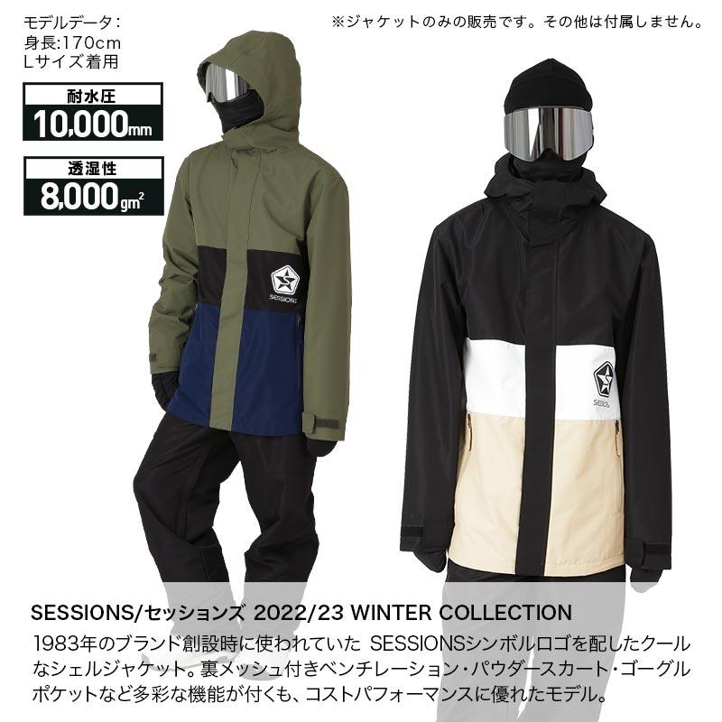 SESSIONS/セッションズ メンズ スノーボードウェア ジャケット スノー  