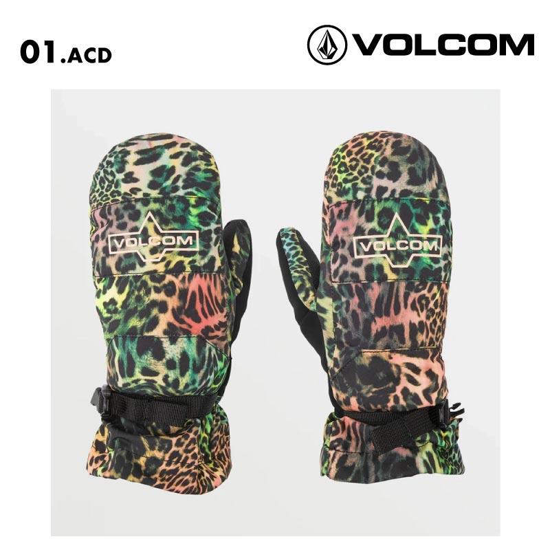 VOLCOM（ボルコム） ミトングローブ レディース V.SNOW OVER MITT 2025