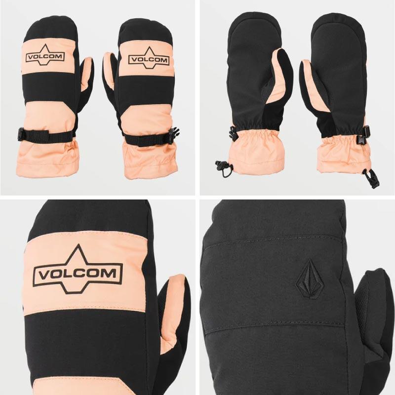 VOLCOM（ボルコム） ミトングローブ レディース V.SNOW OVER MITT 2025