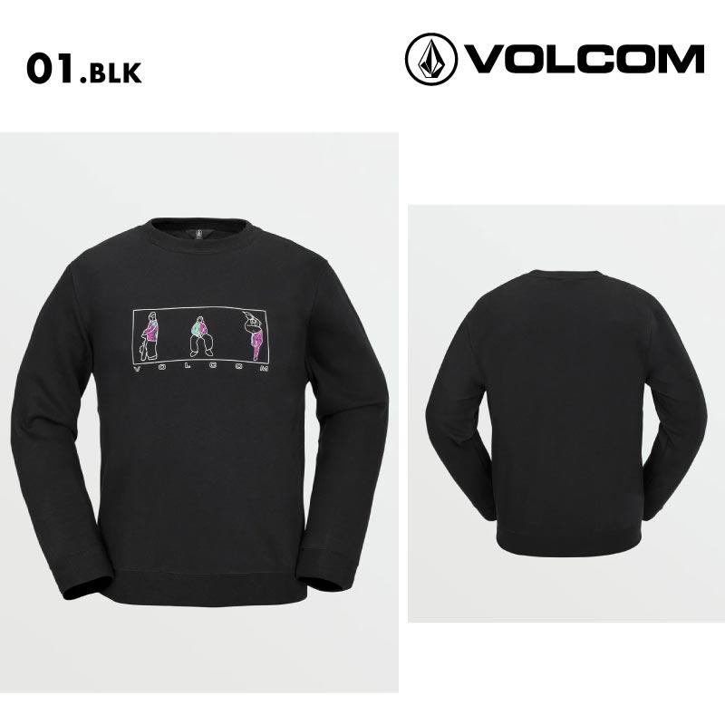 VOLCOM VOLCOM/ボルコム メンズ フリース トレーナー ESSENTIAL VOLCOM VOLCOM/ボルコム メンズ フリース トレーナー ESSENTIAL
