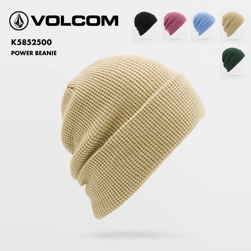 VOLCOM ボルコム ニット帽 レディース POWER BEANIE 2025 SNOW 帽子