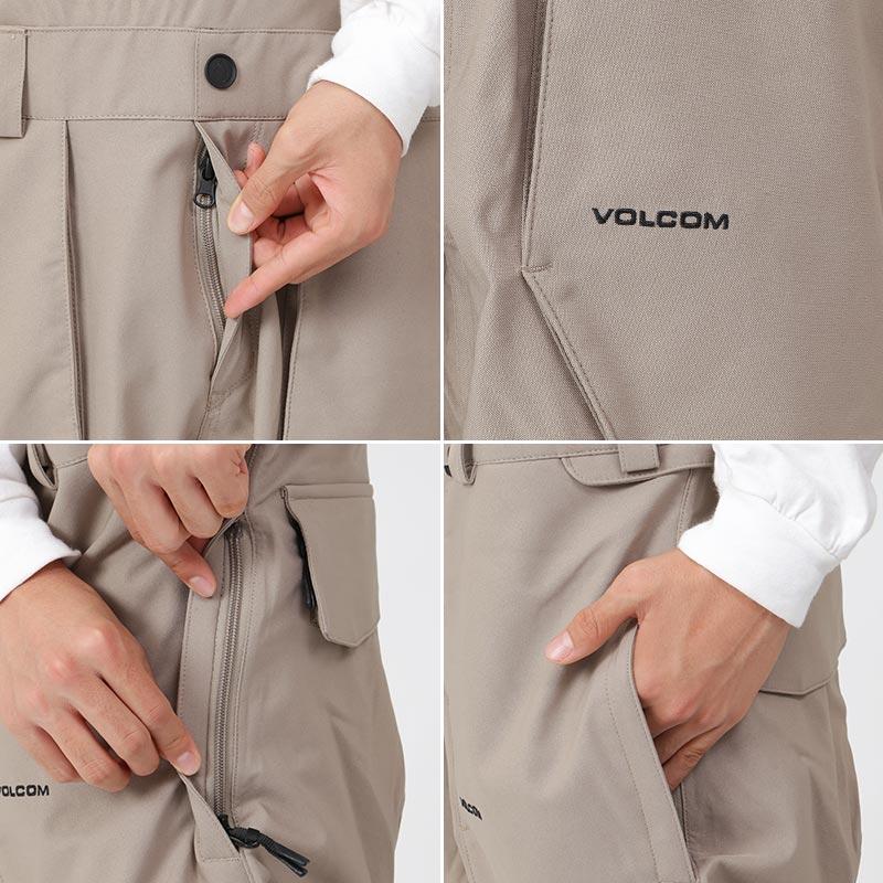 VOLCOM/ボルコム メンズ スノーボードウェア ビブパンツ スノボウェア スノーウェア 下 ボトムス スキーウェア スノーパンツ G1352306｜ocstyle｜10