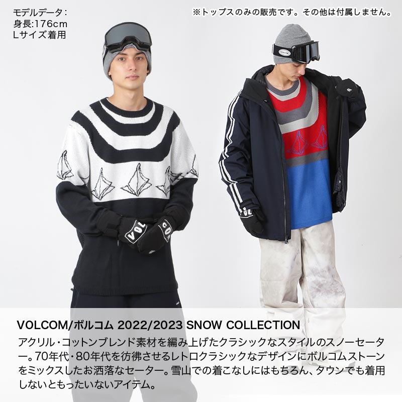 VOLCOM（ボルコム） メンズ 長袖 スノーセーター スノーインナー