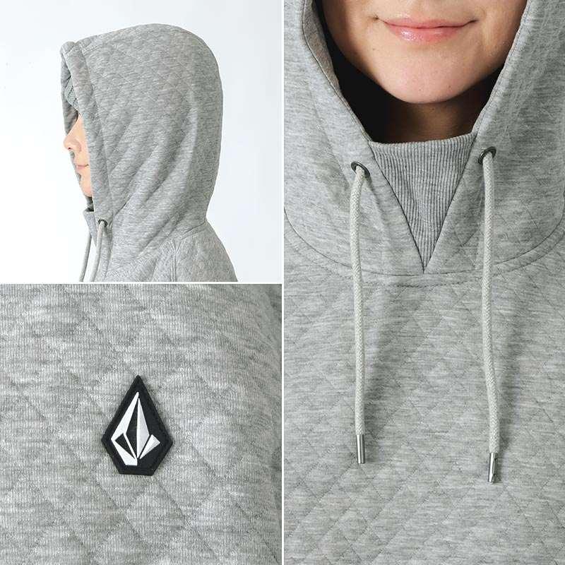 VOLCOM ボルコム レディース プルオーバー パーカー 長袖 フード