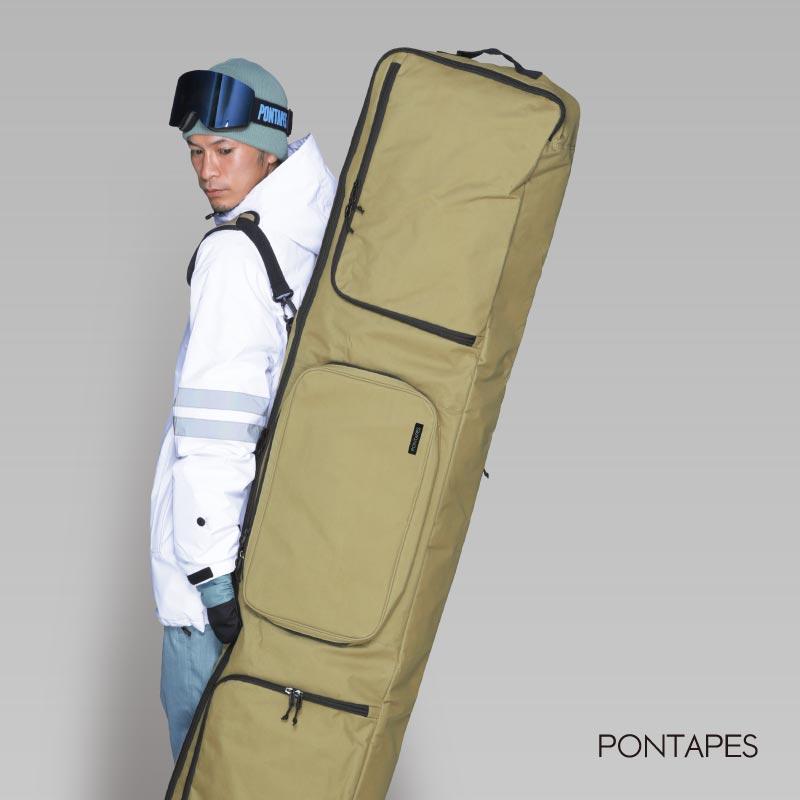 ポンタぺス（PONTAPES） スノーボードケース スノーボード メンズ