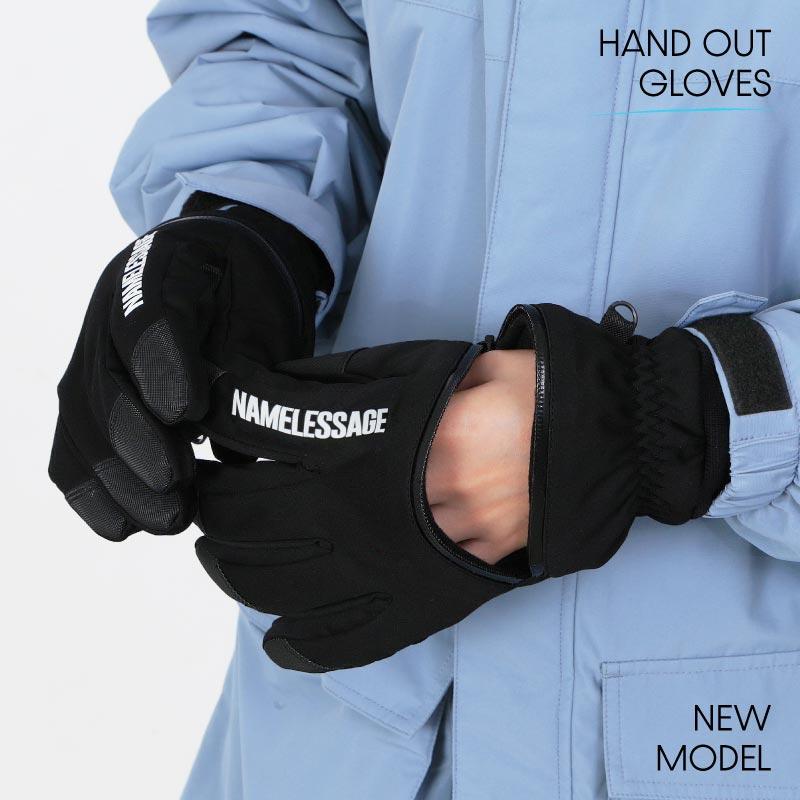 ネームレスエイジ（namelessage） スノーグローブ 5本指 グローブ