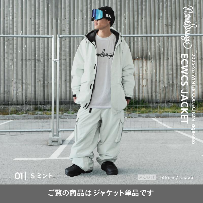 namelessage✨ネームレスエイジ　スノーボード　ジャケット　XXL ネームレスエイジ スノーボードウェア メンズ レディース