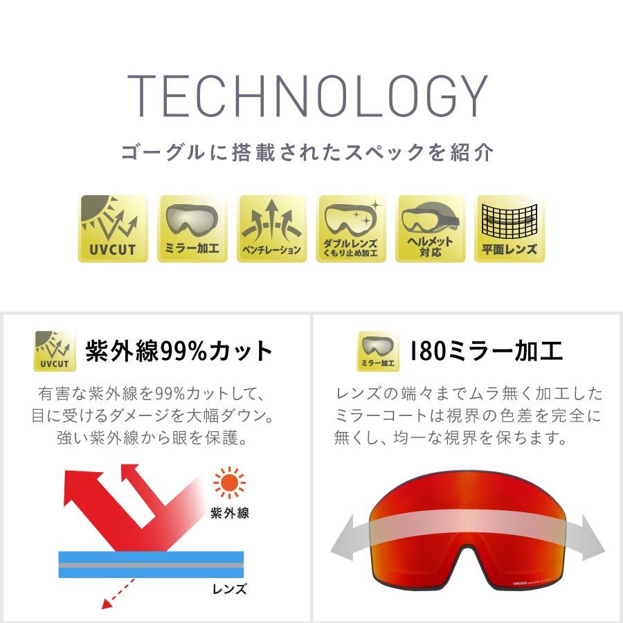 ネームレスエイジ（namelessage） スノーゴーグル メンズ レディース