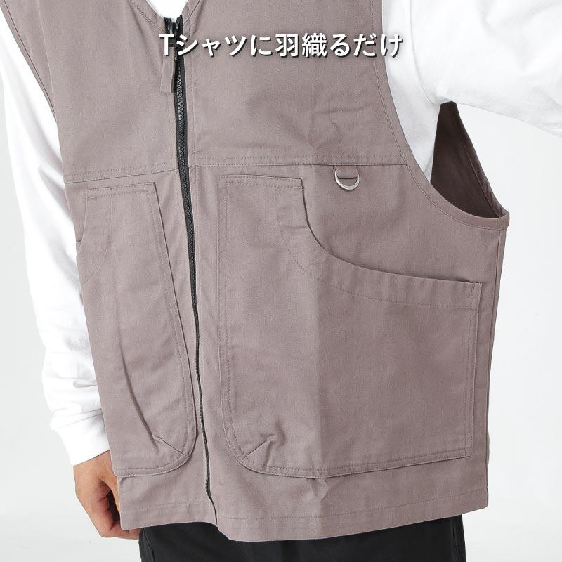 ネームレスエイジ（namelessage） 難燃 ベスト アウトドアウェアメンズ